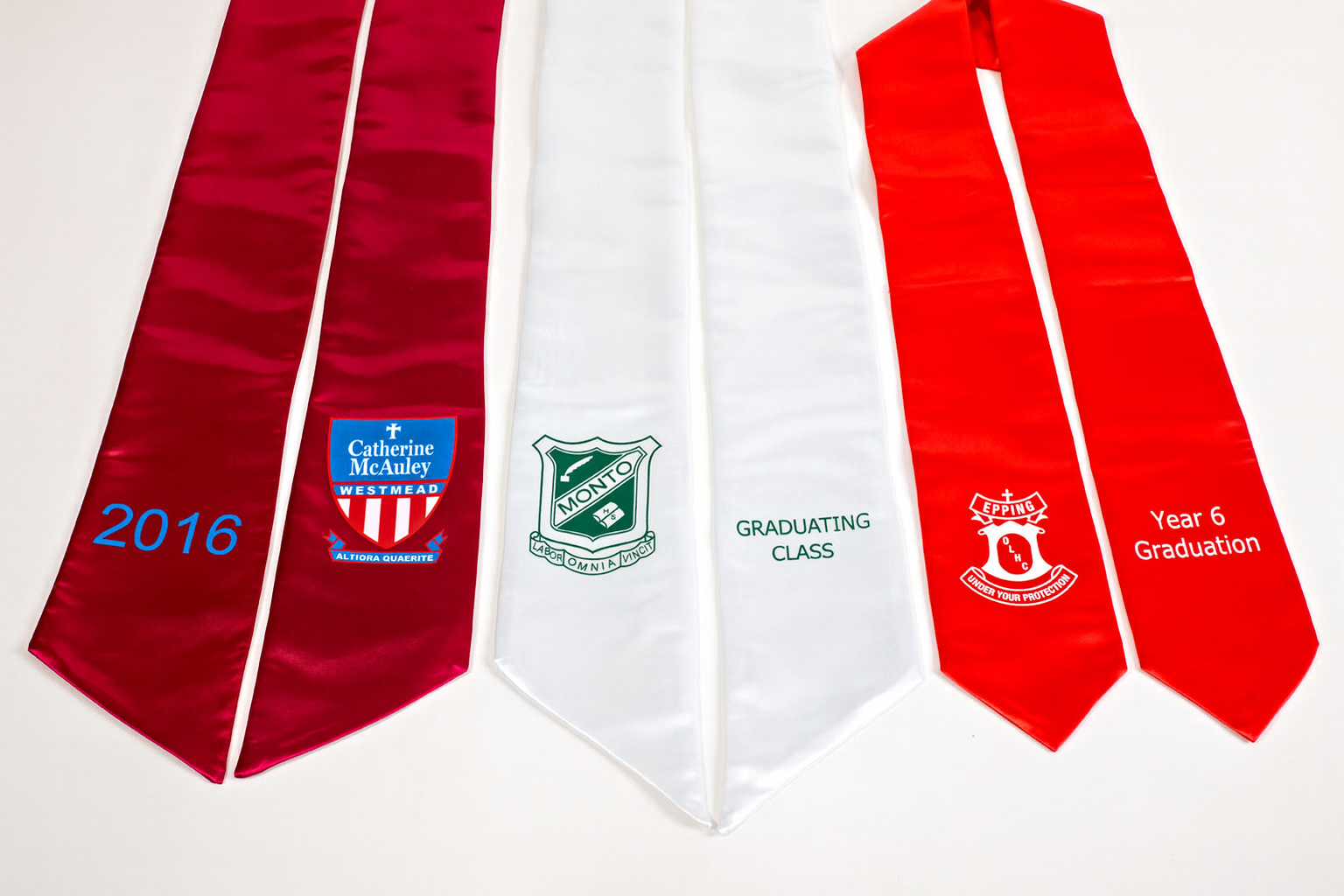 Two-Sided Printed Graduation Stoles