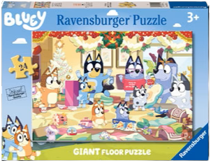 Bluey Giant Christmas Puzzle