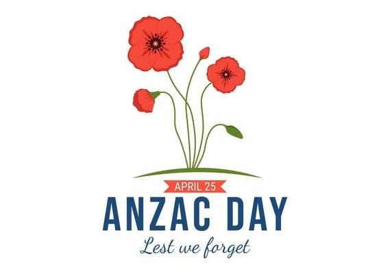 APRIL 25 - ANZAC DAY - NO EVENTS