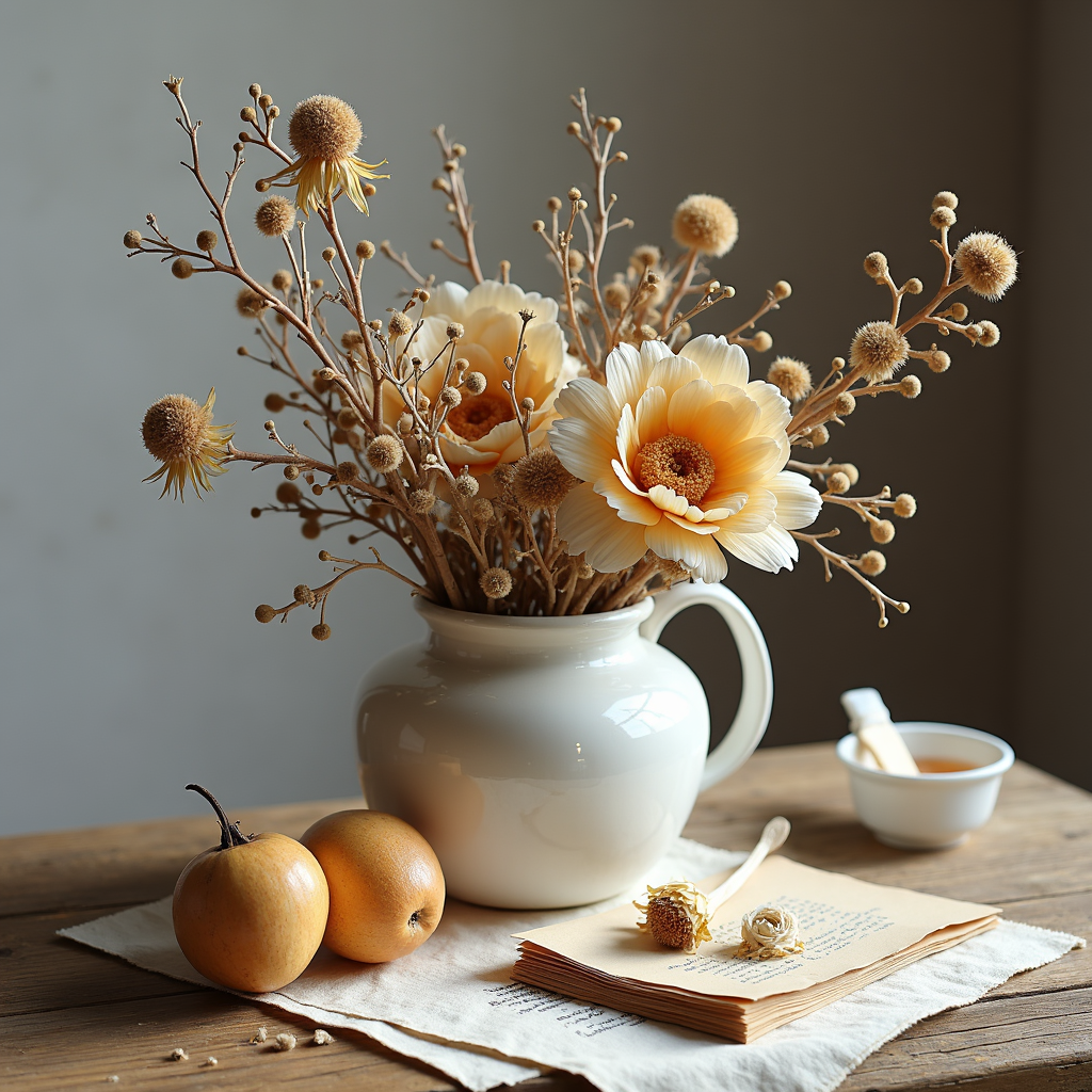 Soft Florals in Winter: What My Materials Are Teaching Me