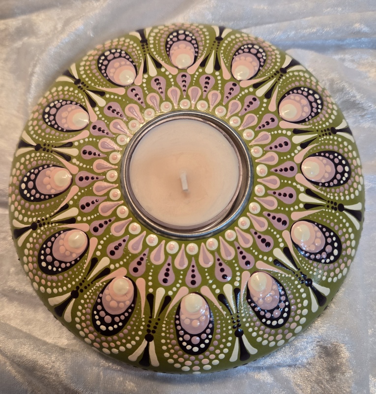 Mandala Tea Light Holder