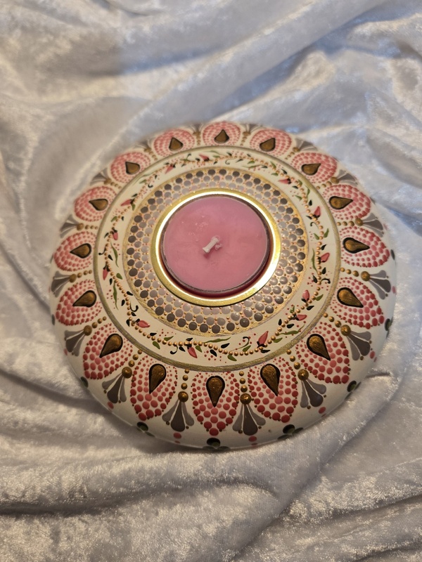 Mandala Tea Light Holder