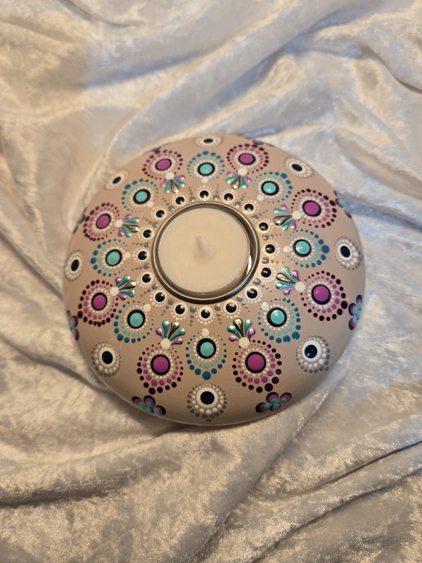 Mandala Tea Light Holder