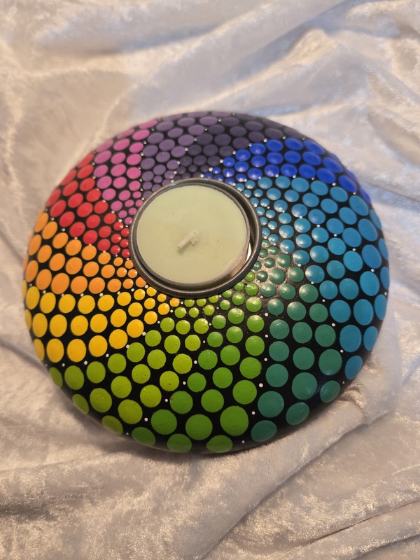 Mandala Tea Light Holder