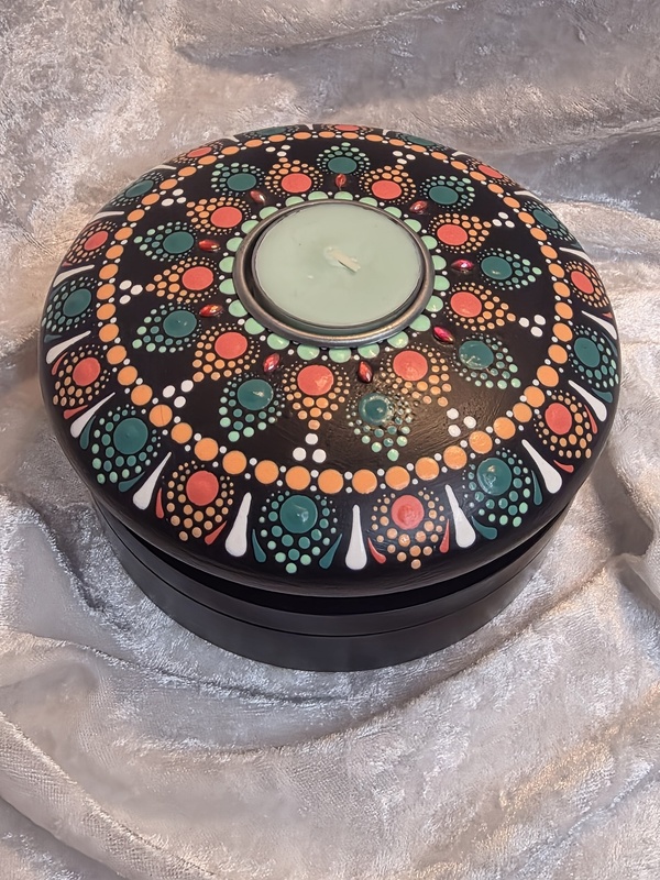 Mandala Tea Light Holder