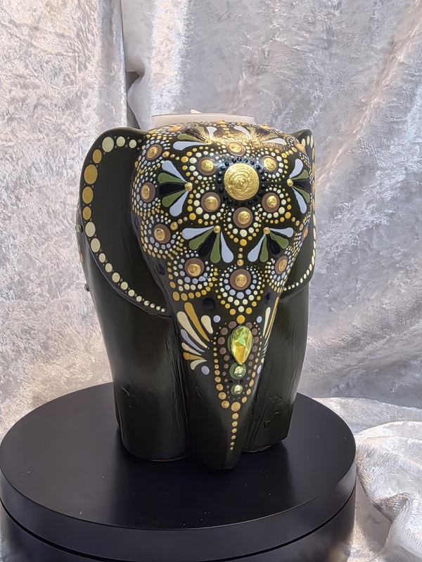Elephant Mandala Tea Light Holder