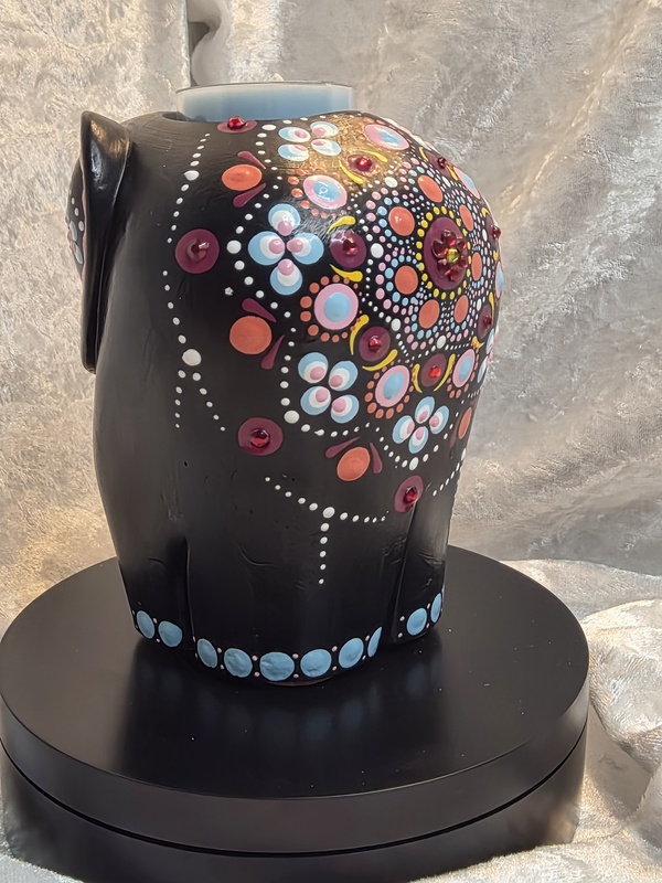 Elephant Mandala Tea Light Holder