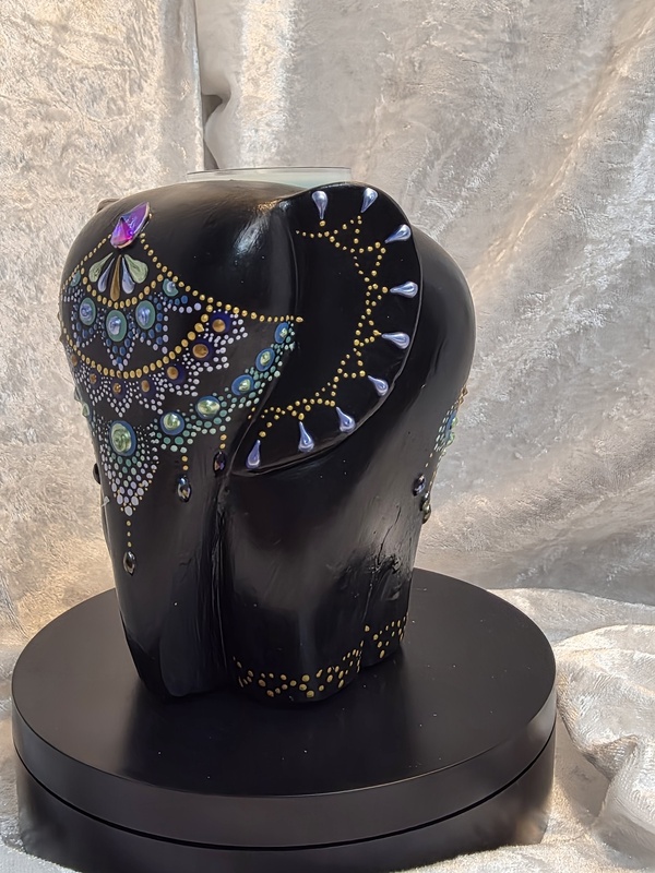 Elephant Mandala Tea Light Holder