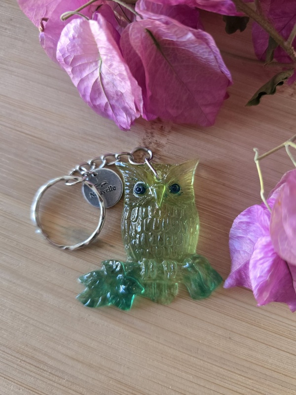 Long Eared Owl - Keyring/Keychain