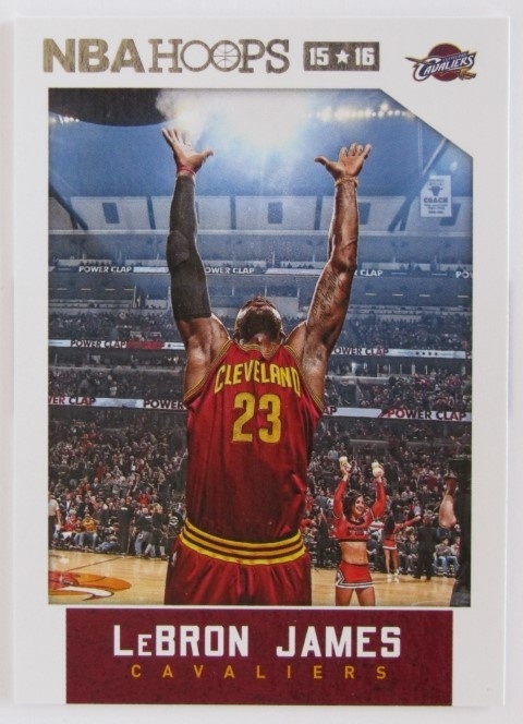 2015-16 Hoops - #014 LeBron James - Cleveland Cavaliers