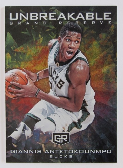 2016-17 Panini Grand Reserve - Unbreakable #UN-05 - Giannis Antetokounmpo - Milwaukee Bucks