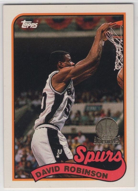1992-93 Topps Archives - Gold #130 - David Robinson - San Antonio Spurs