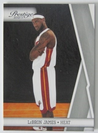 2010-11 Panini Prestige - #020 LeBron James - Miami Heat