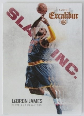 2014-15 Panini Excalibur - Slam Inc #03 - LeBron James - Cleveland Cavaliers