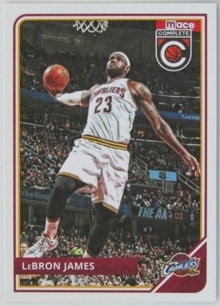 2015-16 Panini Complete - #053 LeBron James - Cleveland Cavaliers