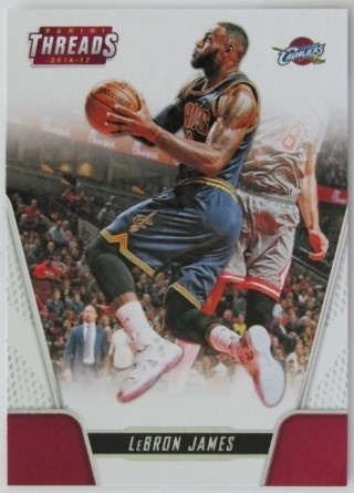 2016-17 Panini Threads - #064 LeBron James - Cleveland Cavaliers
