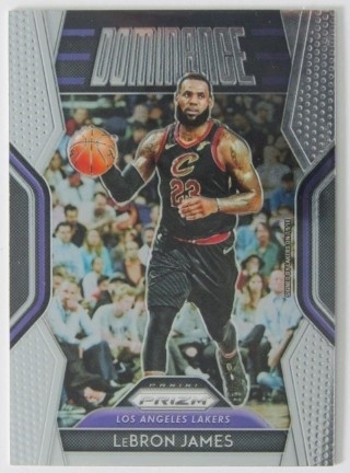 2018-19 Panini Prizm - Dominance #29 - LeBron James - LA Lakers