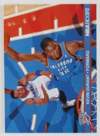 2011-12 Hoops - Action Photos #15 - Kevin Durant - OKC Thunder