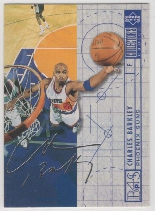 1994-95 Collector's Choice - Silver Signature #392 Blueprint - Charles Barkley - Phoenix Suns
