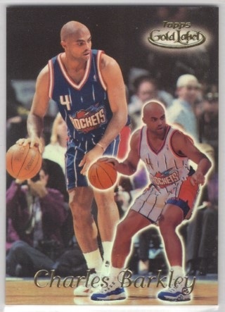 1999-00 Topps Gold Label #007 - Charles Barkley - Houston Rockets