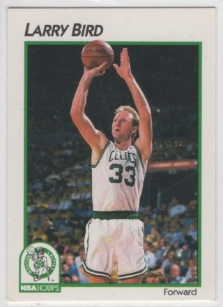 1991-92 Hoops McDonald's - #02 Larry Bird - Boston Celtics
