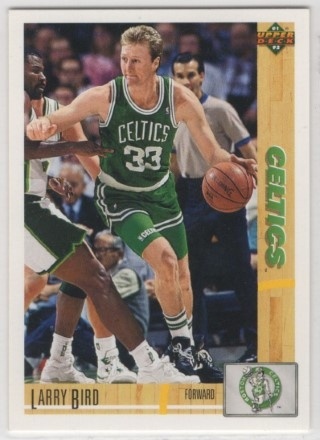 1991-92 Upper Deck - #344 Larry Bird - Boston Celtics