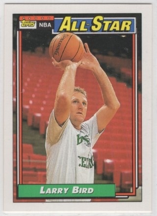 1992-93 Topps - #100 Larry Bird - All Star East