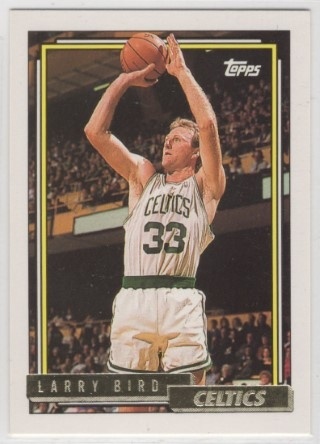 1992-93 Topps - Gold #001 - Larry Bird - Boston Celtics