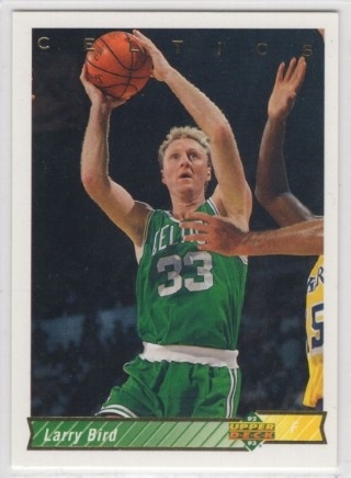 1992-93 Upper Deck - #033a Larry Bird - Boston Celtics