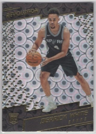 2017-18 Panini Revolution - Groove #122 - Derrick White - ROOKIE - San Antonio Spurs