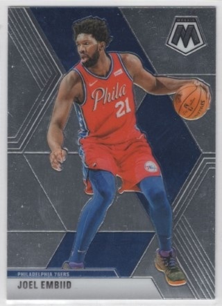2019-20 Panini Mosaic - #189 - Joel Embiid - Philadelphia 76ers