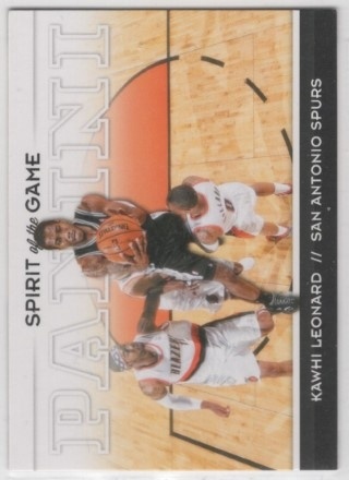 2012-13 Panini - Spirit of the Game #09 - Kawhi Leonard - San Antonio Spurs