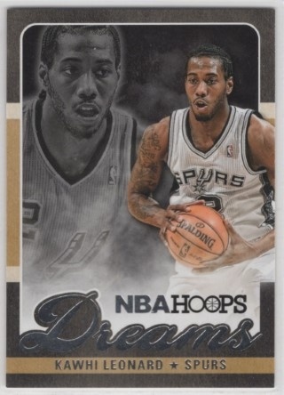 2013-14 Hoops - Dreams #24 - Kawhi Leonard - San Antonio Spurs