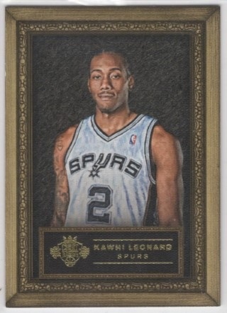 2014-15 Court Kings - Portraits #50 - Kawhi Leonard SN149 - San Antonio Spurs