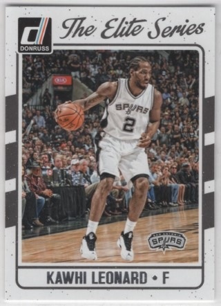 2016-17 Donruss - The Elite Series #13 - Kawhi Leonard - San Antonio Spurs