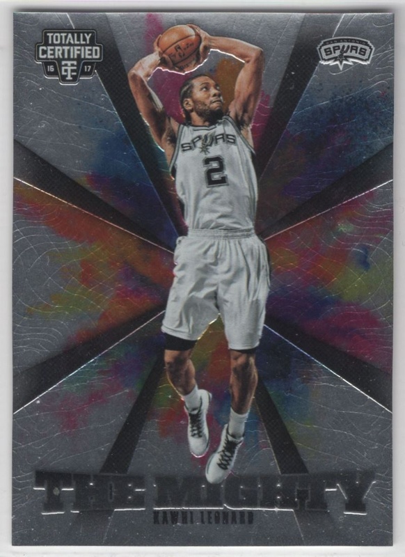 2016-17 Totally Certified - The Mighty #05 - Kawhi Leonard - San Antonio Spurs