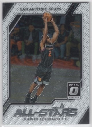 2017-18 Donruss Optic - All Stars #04 - Kawhi Leonard - San Antonio Spurs