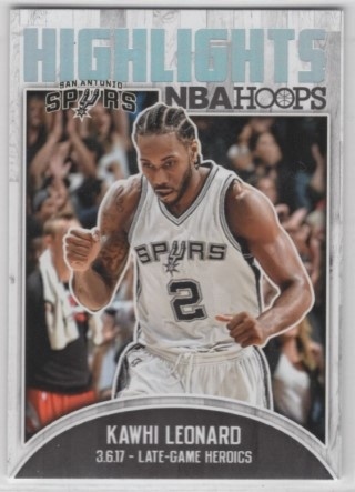 2017-18 Hoops - Highlights #15 - Kawhi Leonard - San Antonio Spurs
