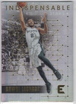 2017-18 Panini Essentials - Indispensable Stars #IS-07 - Kawhi Leonard - San Antonio Spurs