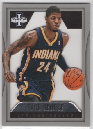 2012-13 Panini Innovation - #183 - Paul George SN349 - Indiana Pacers