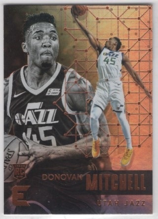 2017-18 Panini Essentials - Retail #149 - Donovan Mitchell - ROOKIE - Utah Jazz