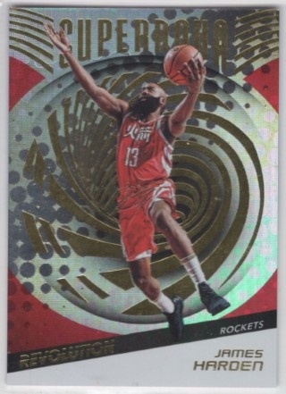 2018-19 Panini Revolution - Supernova #10 - James Harden - Houston Rockets