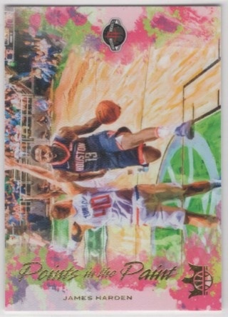 2019-20 Court Kings - Points in the Paint #07 - James Harden - Houston Rockets