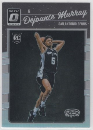 2016-17 Donruss Optic - Holo #173 - Dejounte Murray - ROOKIE - San Antonio Spurs