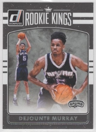 2016-17 Donruss - Rookie Kings #24 - Dejounte Murray - ROOKIE - San Antonio Spurs