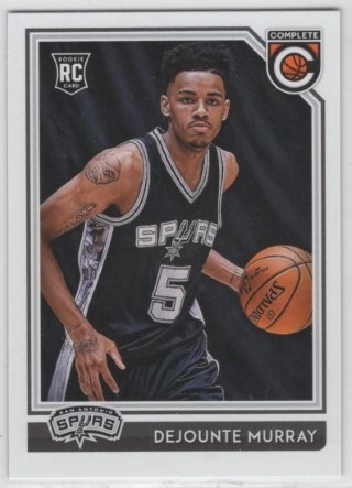 2016-17 Panini Complete - #313 Dejounte Murray ROOKIE - San Antonio Spurs