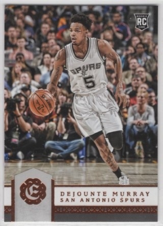 2016-17 Panini Excalibur - #159 - Dejounte Murray - ROOKIE - San Antonio Spurs