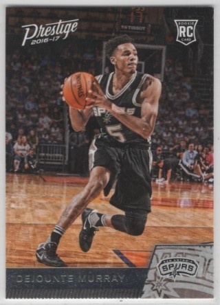 2016-17 Prestige - #176 Dejounte Murray - ROOKIE - San Antonio Spurs
