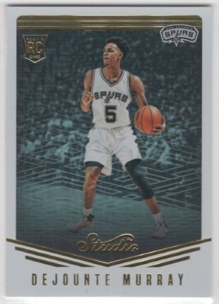 2016-17 Studio - #096 Dejounte Murray - ROOKIE - San Antonio Spurs