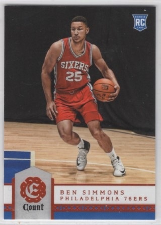 2016-17 Panini Excalibur - Count #134 - Ben Simmons - ROOKIE - Philadelphia 76ers